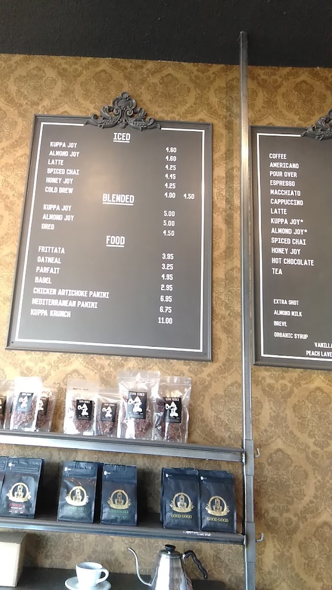 Menu Kuppa Joy Coffee House - Fresno-10