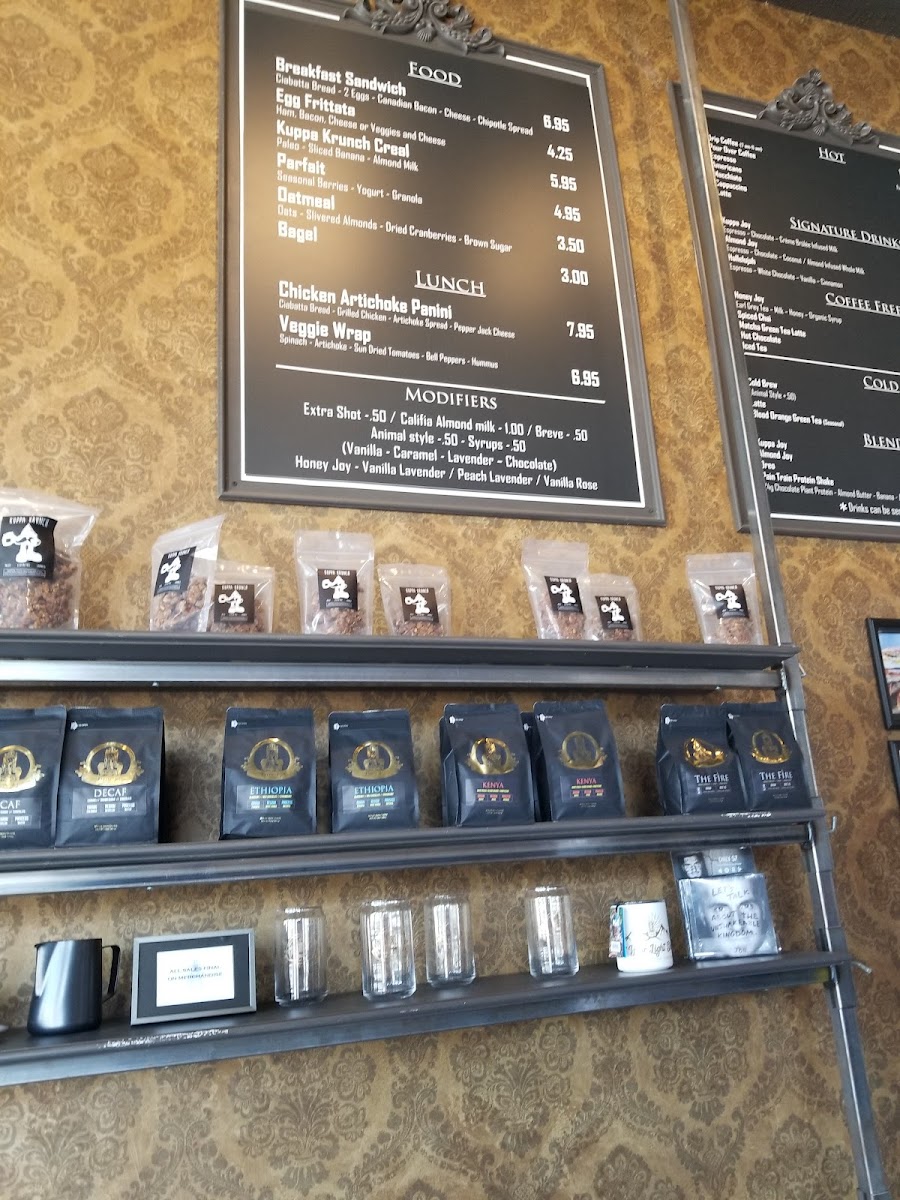 Menu Kuppa Joy Coffee House - Fresno-7