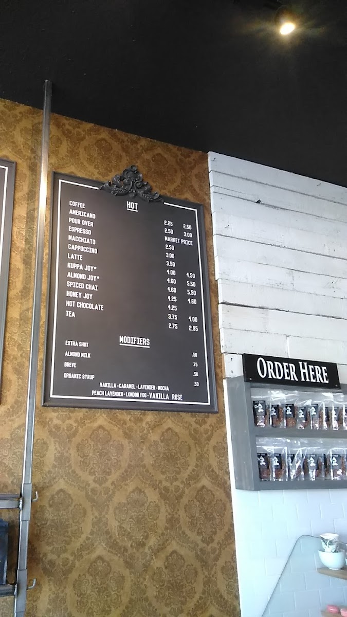 Menu Kuppa Joy Coffee House - Fresno-9